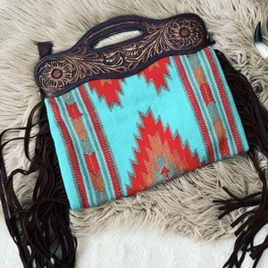 Cowboy Saddle Blanket Purse